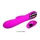 PRETTY LOVE FLIRTATION - VIBRADOR CON ESTIMULADOR CLITORIS BARRETE