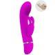 PRETTY LOVE FLIRTATION - VIBRADOR CON RABBIT Y FUNCION ESPECIAL OSCILANTE CHRIST