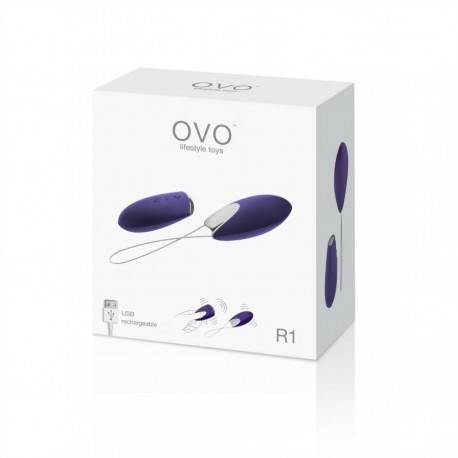 OVO R1 HUEVO CONTROL REMOTO RECARGABLE LILA