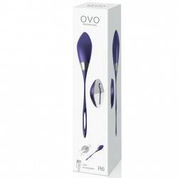 OVO R6 HUEVO CONTROL REMOTO RECARGABLE MORADO