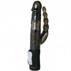 SEVENCREATIONS DARK VIBRADOR DUAL ROTADOR ANAL