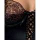 PASSION BRIDA CORSET NEGRO S/M