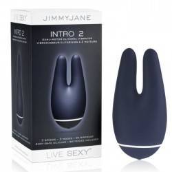 ESTIMULADOR CLITORIAL DOBLE JIMMYJANE INTRO 2 - AZUL