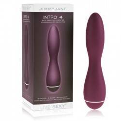 MASAJEADOR VIBRADOR JIMMYJANE INTRO 4 - MORADO