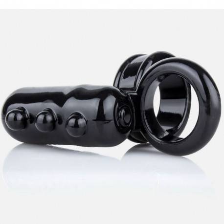 ANILLO VIBRADOR NEGRO SCREAMING O DANGLE