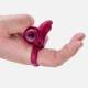 ANILLO VIBRADOR SCREAMING O YOU TURN - MERLOT