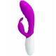 VIBRADOR RECARGABLE MASTER FLIRTATION 7 FUNCIONES VIBRACION Y RABBIT