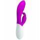 VIBRADOR RECARGABLE MASTER FLIRTATION 7 FUNCIONES VIBRACION Y RABBIT