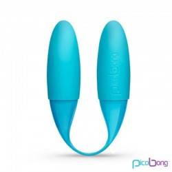 VIBRADOR DOBLE MAHANA 2 AZUL PICOBONG