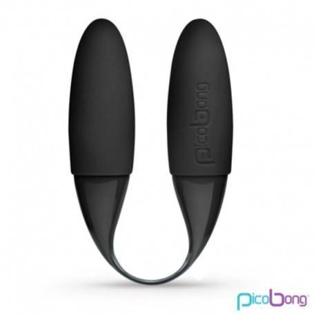 VIBRADOR DOBLE MAHANA 2 NEGRO PICOBONG