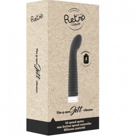 JETT VIBRADOR RETRO NEGRO