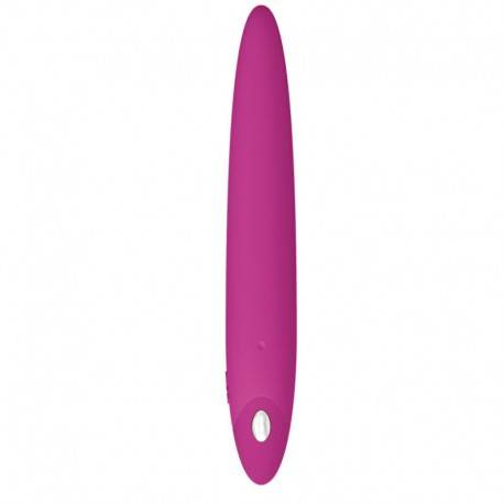 OVO D5 VIBRADOR MINI VIBE RECARGABLE FUCHSIA/ PLATA