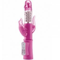 TARZAN VIBRADOR CON RABBIT 2.0 ROSA