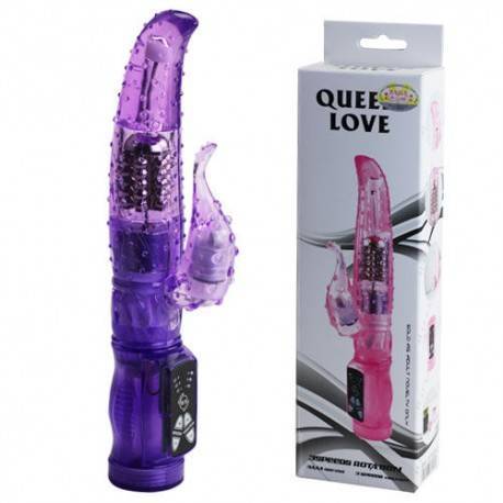 ROTADOR MINI INTIMATE LOVER QUEEN  LILA