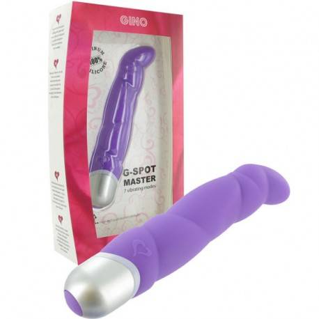 FEELZTOYS GINO VIBRADOR PUNTO G LILA.