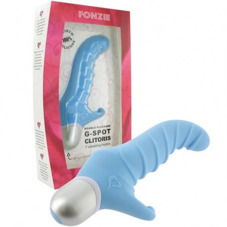 FEELZTOYS FONZIE VIBRADOR PUNTO G AZUL.