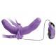 FETISH ELITE DOUBLE ARNES DOBLE VIBRADOR LILA 11.5CM