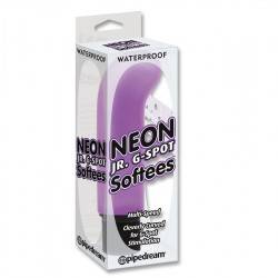 NEON JR G-SPOT SOFTEES VIBRADOR PUNTO G LILA