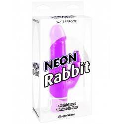 NEON RABBIT VIBE VIBRADOR LILA