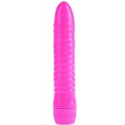 NEON RIBBED ROCKET ROSA