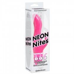 NEON NITES VIBRADOR RAMPANTE ROSA