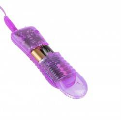 JELLY GEMS 14 VIBRADOR DE GELATINA CONEJITO LILA