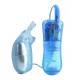 JELLY GEMS 14 VIBRADOR DE GELATINA CONEJITO AZUL