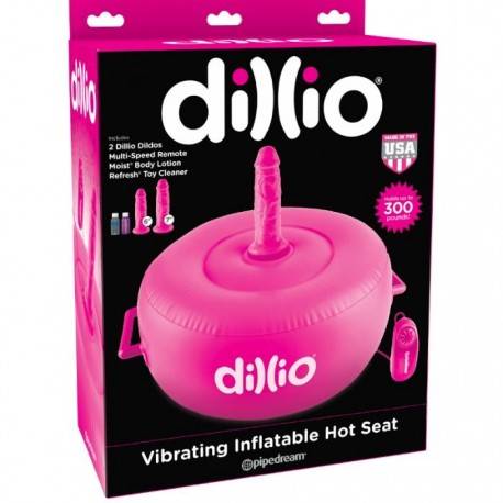 SILLON HINCHABLE CON VIBRACION Y DILDO DILLIO