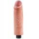 DILDO VIBRADOR KING COCK 25.5 CM NATURAL