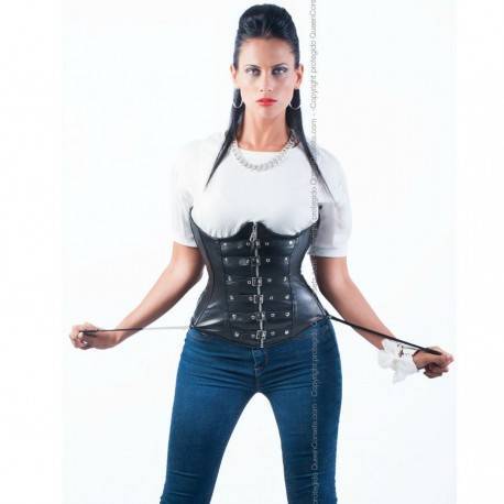 QUEEN CORSETS TITANIA NEGRO TALLA 2 XXL